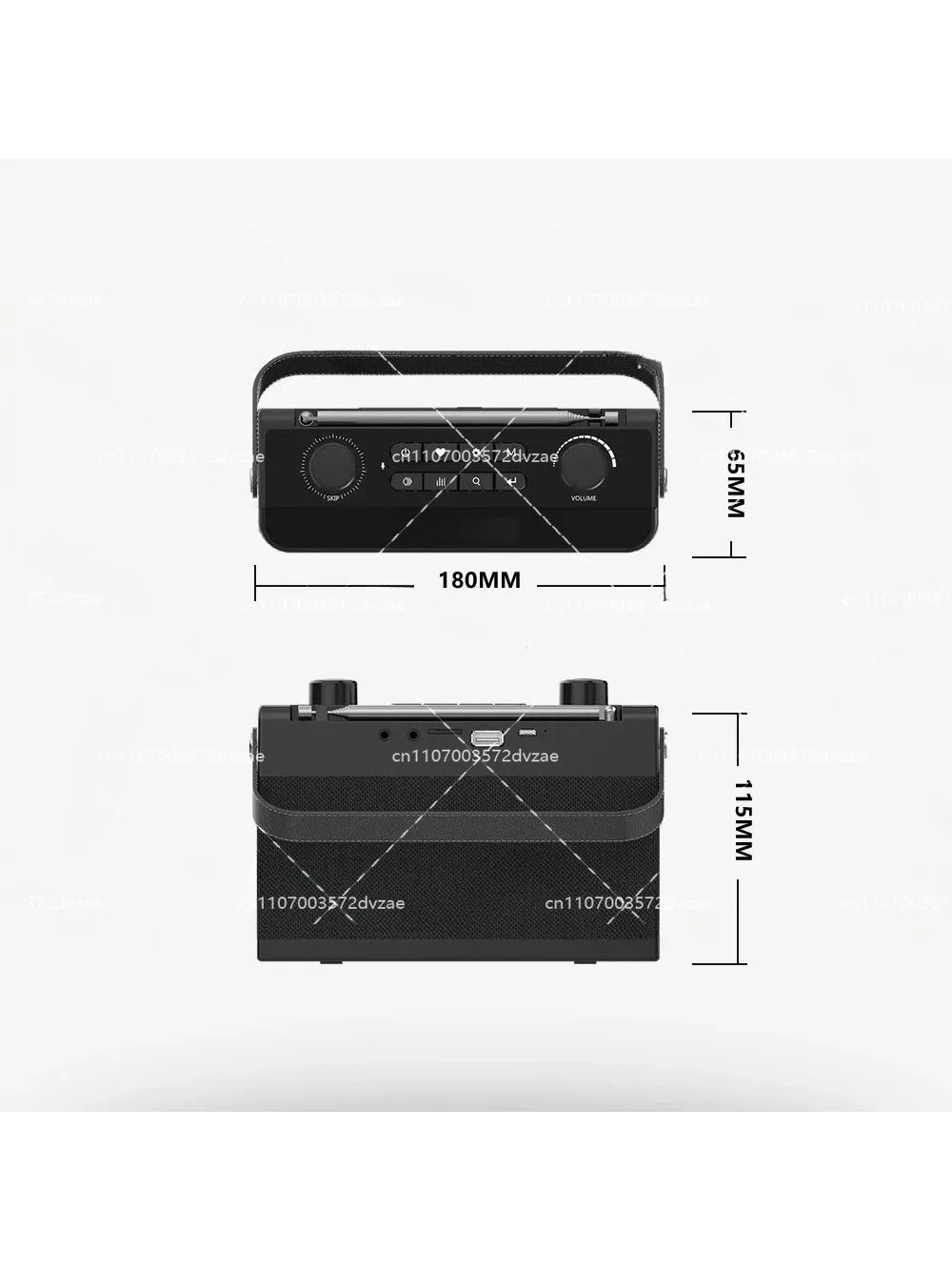 Suitable for 228 Portable Digital Radio Mondiale (DRM) Radio Receiver
