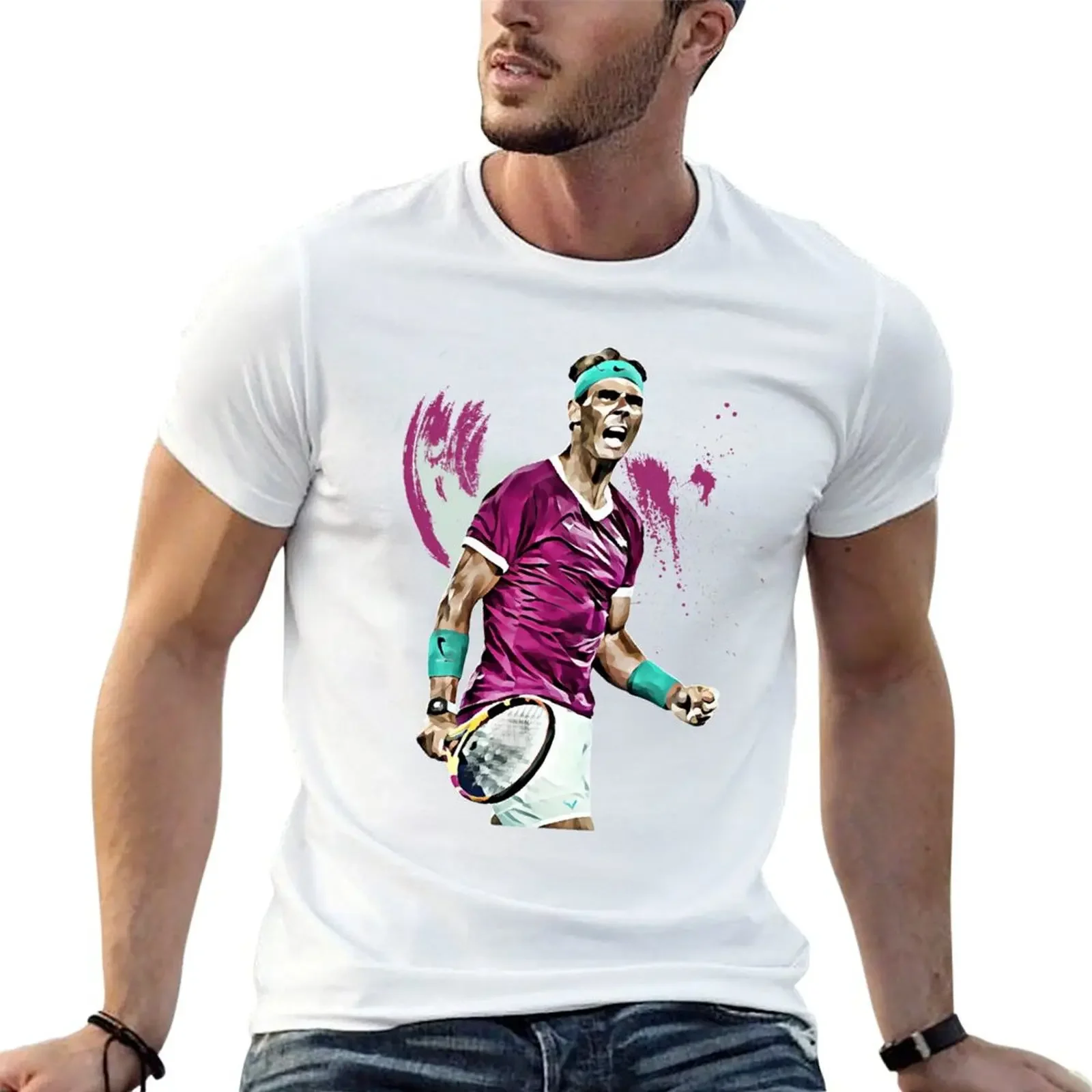 Tennis Player Nadal - The King Of Grand Slam Champion/Perfect Gift For Fans T-shirt funnys mens t shirts casual stylish