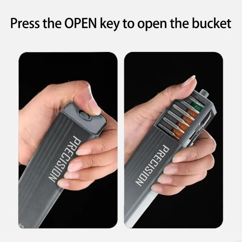 

Precisions 49 Piece Screwdriver Set with Bits Professional Small Repair Tools for Cellphone Watch Computer Y4QC