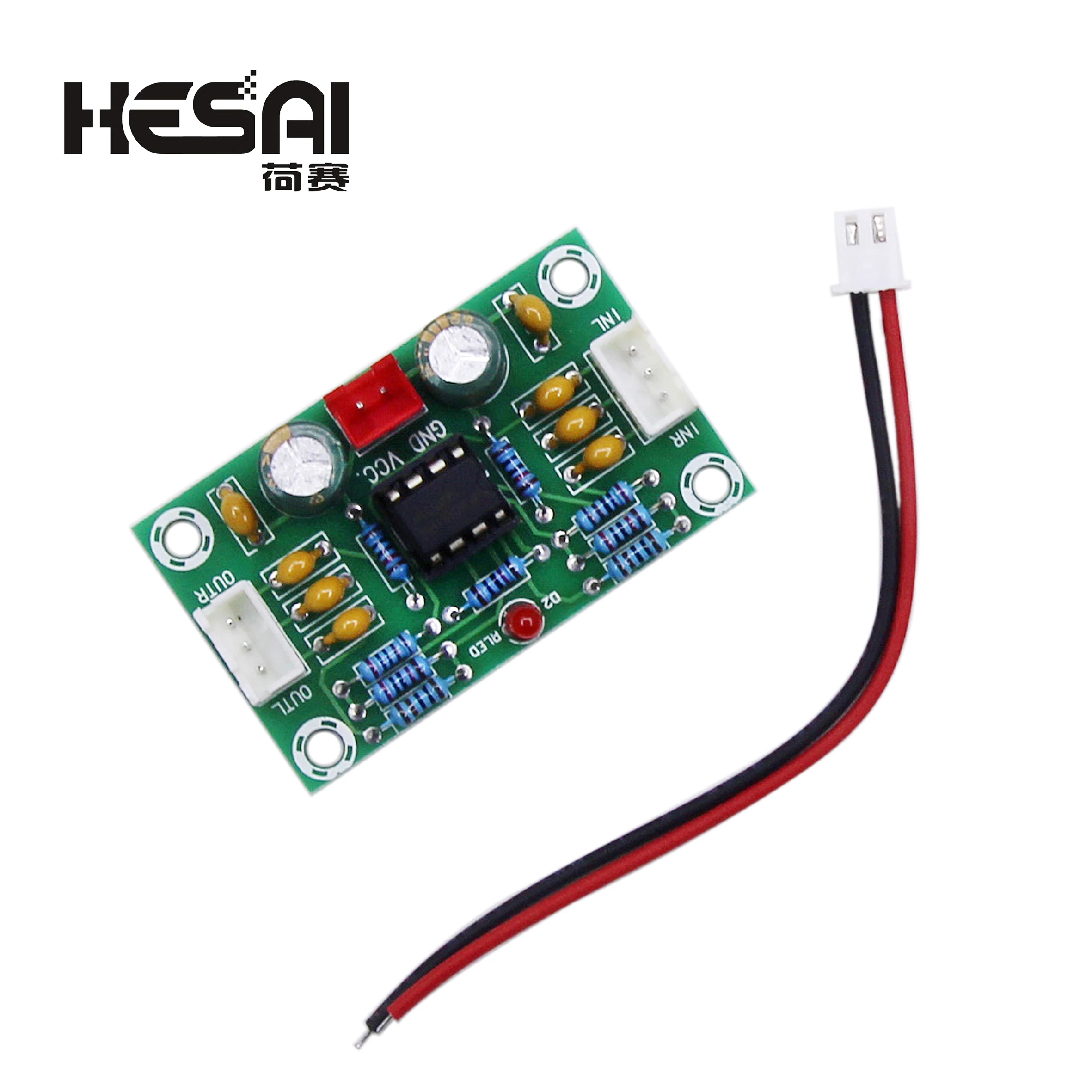 XH-A902 Audio Operational Preamplifier Board Module NE5532 Amplifier Front Panel Digital Tone Board Wide Voltage