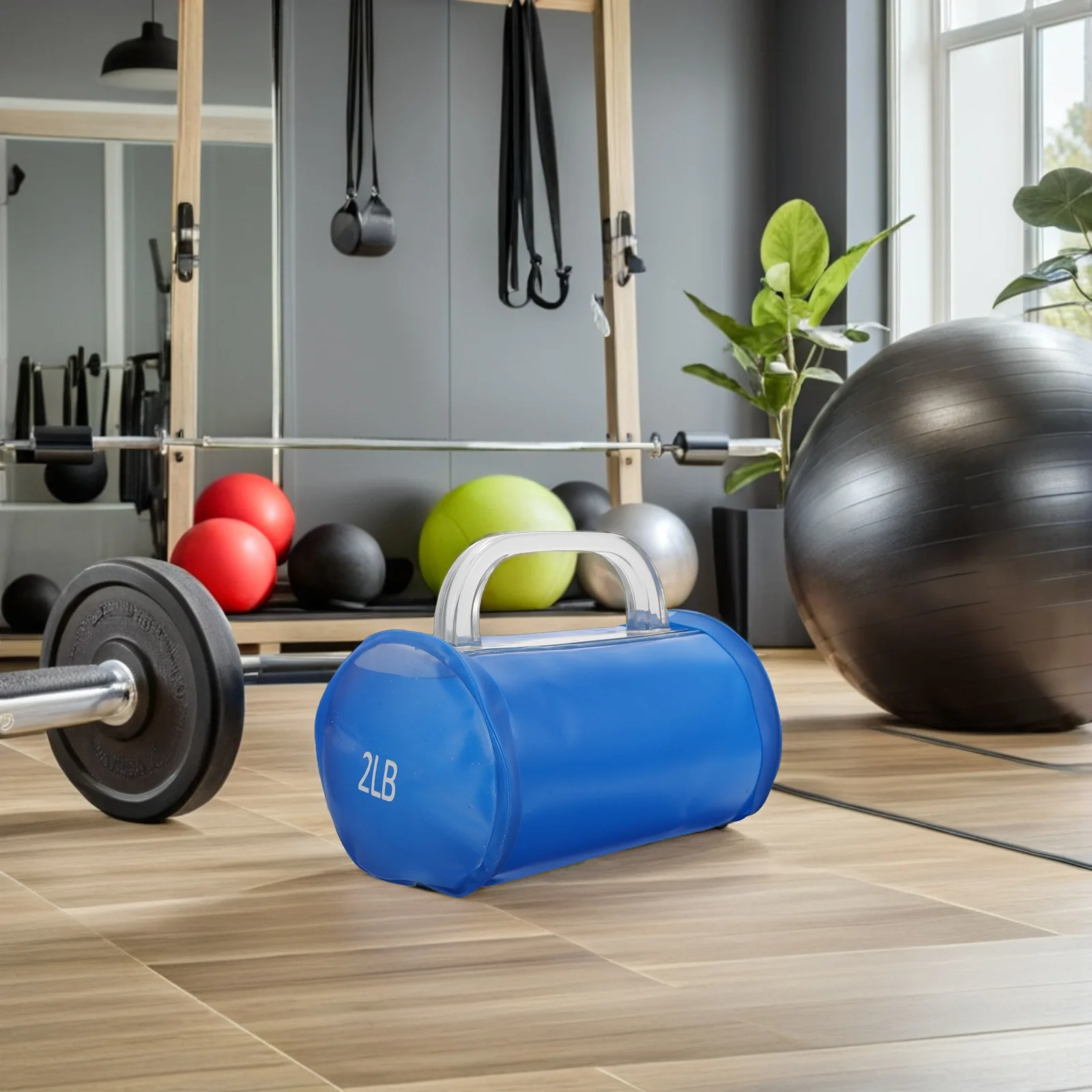 2 قطعة الدمبل المملوءة بالماء قابل للتعديل سعة 4 رطل للمنزل الصالة الرياضية كامل الجسم تجريب معدات تدريب اللياقة البدنية المحمولة أكوا