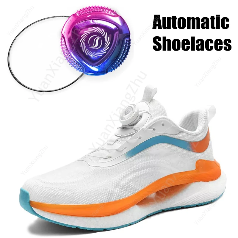 

1Pair Colourful Swivel Buckle Laces Without Ties Automatic Shoelaces Sneakers Adult Kids Lazy No Tie Shoe Laces Shoe Accessories