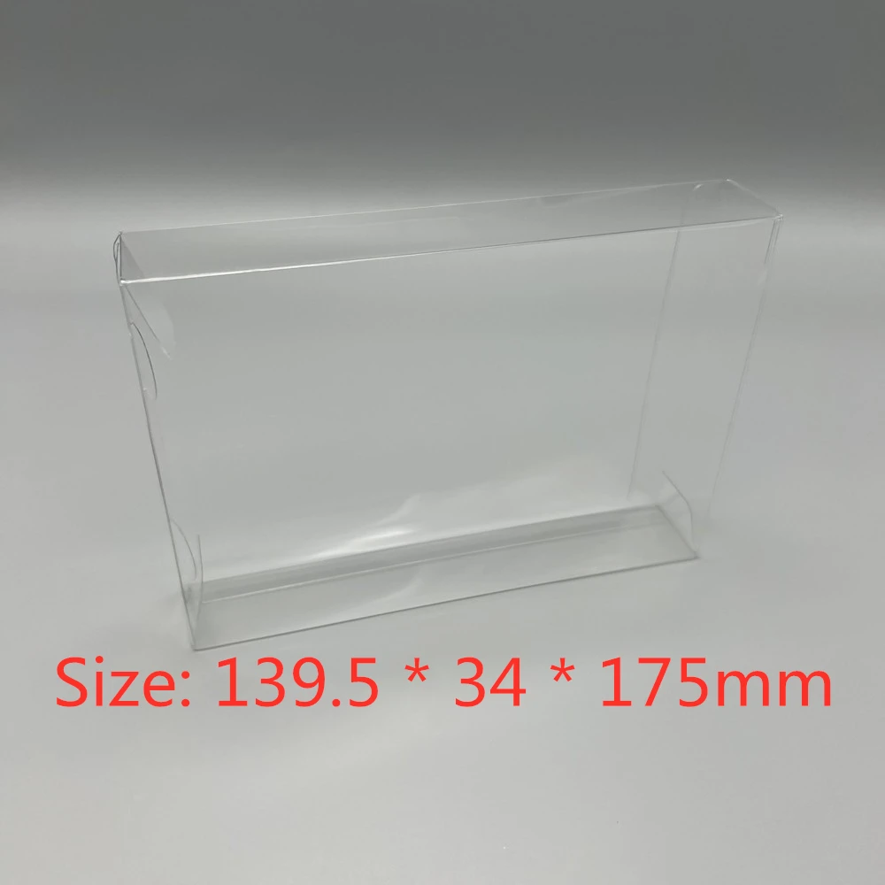 PET Box Protector For  Teenage Mutant Ninja Turtles: Shredder's Revenge Transparent Collect Boxes. Shell Clear Display Case