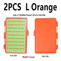 New L Orange 2PCS