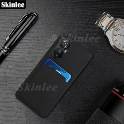 Skinlee Case For Blackview A200 Pro With Luxury Card Slot Wallet Silicone Soft Shell For Blackview A200Pro Phone Cover