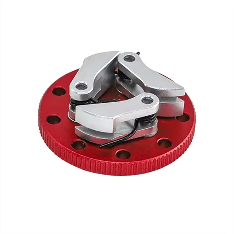 Metal Flywheel Clutch Upgrade Kit for 1/10 Nitro RC Car, Fit Multiple Models Red