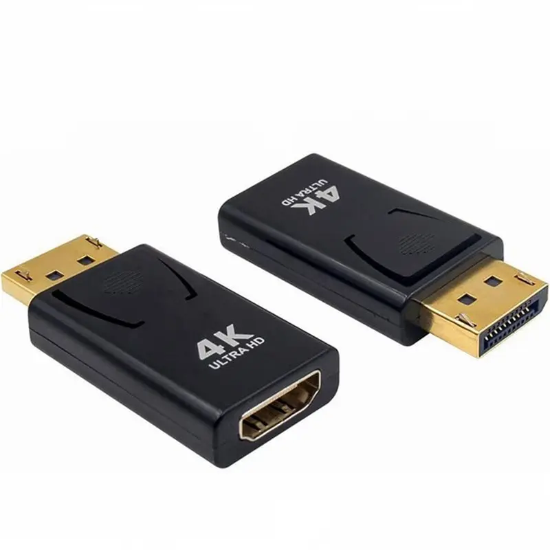 B49C 5X 4K Dp To -Compatible Video Adapter Displayport Male To -Compatible Computer TV Monitor Converter For PC TV