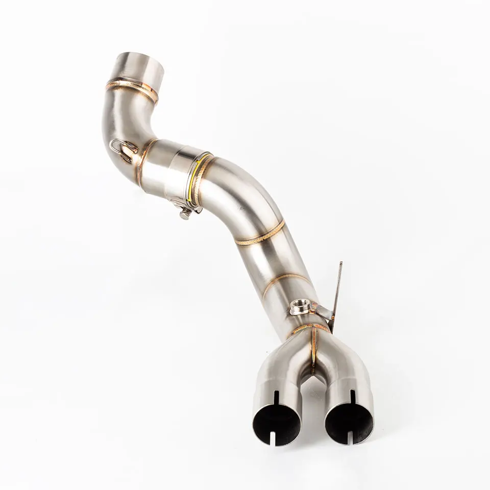 Motorcycle downpipes  for Honda Cb1000R 2009 - 2018 CB1000RA  Link Pipe Connect Original or 51mm Muffler  CB1000R exhasut