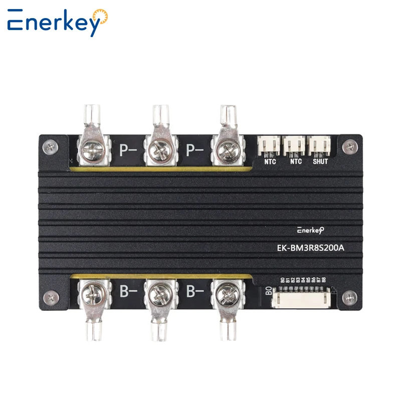 Enerkey 3S 4S 5S 6S 7S 8S 200A BMS Peak 600A 11,1 В 14,8 В 18,5 В 22,2 В 24 В Lto/SIB/Lifepo4/Плата защиты литий-ионного аккумулятора