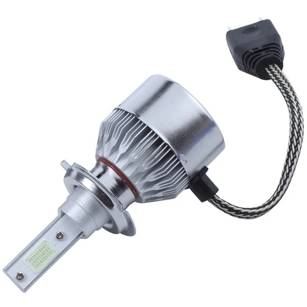 2 шт., Автомобильные светодиодные лампы H7 8000K 72 Вт