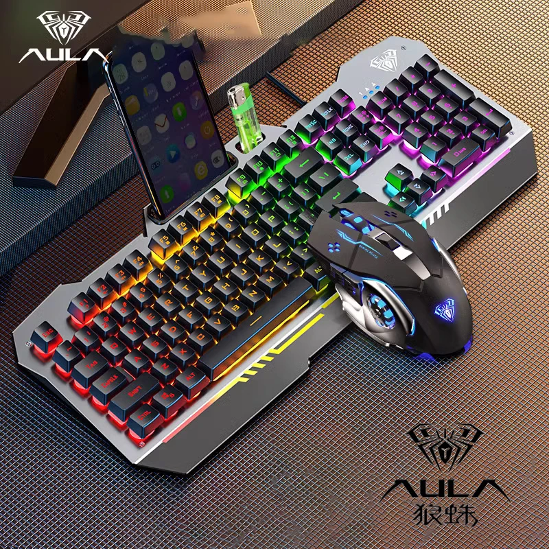 

Aula/f3010 Mechanical Feel Keyboard Gaming Esports Peripherals Desktop Computer Laptop Dedicated Wired Keyboard Boy Desktop Gift