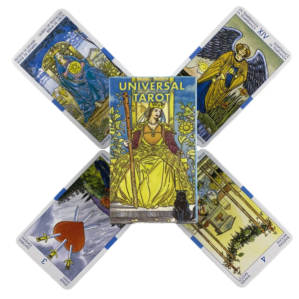 Universal Rider Tarot Cards A 78 Deck Oracle English Visions Divination Edition Borad Playing Games