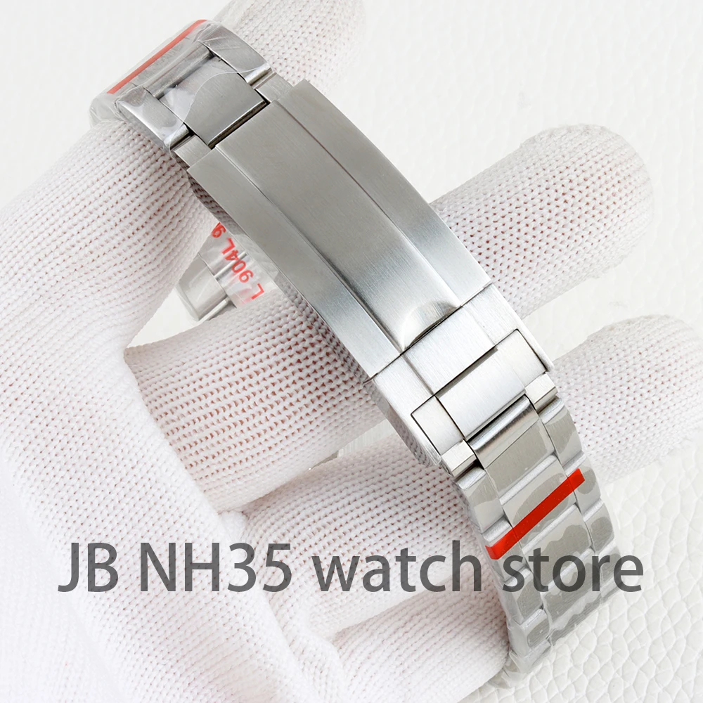 40mm Watch Case 20mm Stainless Steel Oyster Polished/Brushed Bracelet for Submariner 28.5mm Dial NH34 NH35 NH36 NH38 Movement