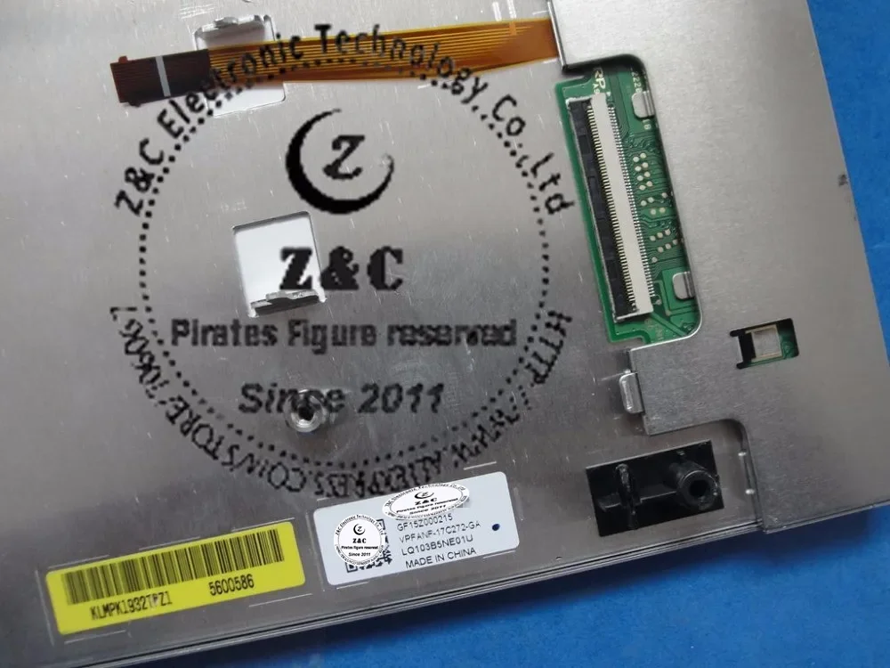 LQ103B5NE01U Original A+ Grade 10.3" LCD Display for Car Navigation