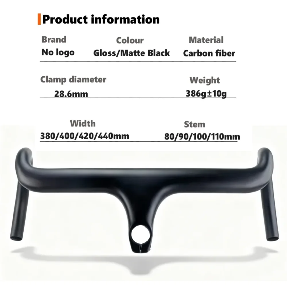 

ULLICYC's new ultra-light gravel carbon fiber full-road internal line integrated handlebars are suitable for 28.6mm front forks