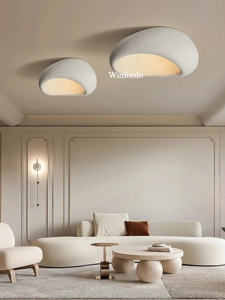 

WinfordoWabi Sabi Japnese Ceiling Lamp Simple Nordic Ceiling Light for Bedroom Kitchen Foyer Home Decor