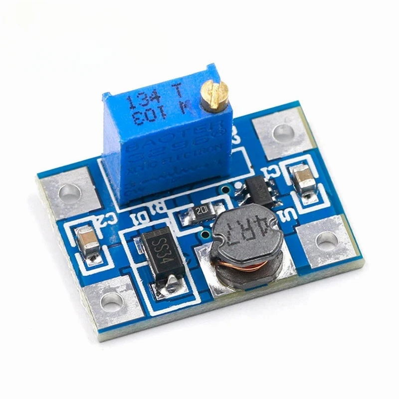 10pcs  Smart Electronics DC-DC SX1308 Step-UP Adjustable Power Module Step Up Boost Converter 2-24V to 2-28V 2A