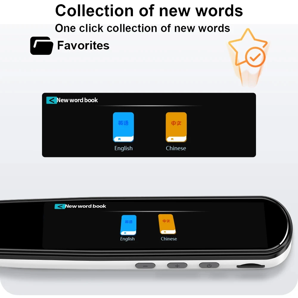 Imagem -04 - Intelligent Voice Scanning Pen Linguagem Offline 192 Idiomas Tradução Tradutor Caneta Md04