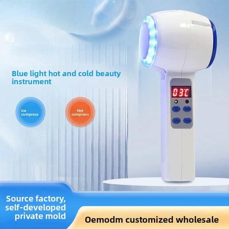 Rejuvenation Facial Ice Muscle Ice Ice Hot and Cold Beauty Facial Massage Beauty Instrument Face Introduction Instrument