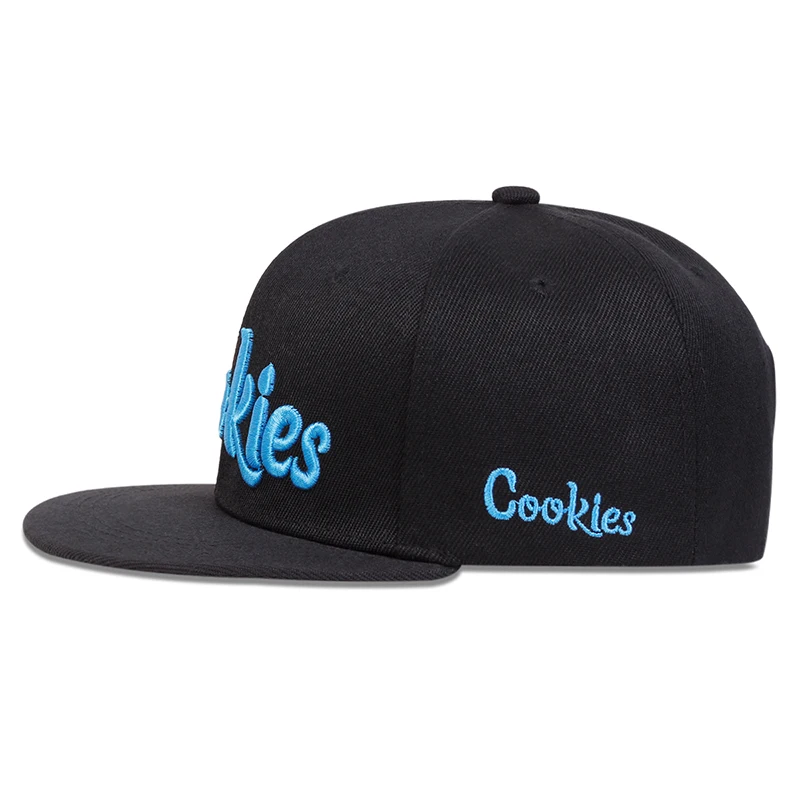 Unisex Cookies Embroidery Hip-hop Czapki Wiosna Jesień Outdoor Regulowane Casual Czapki z daszkiem Czapka z filtrem przeciwsłonecznym