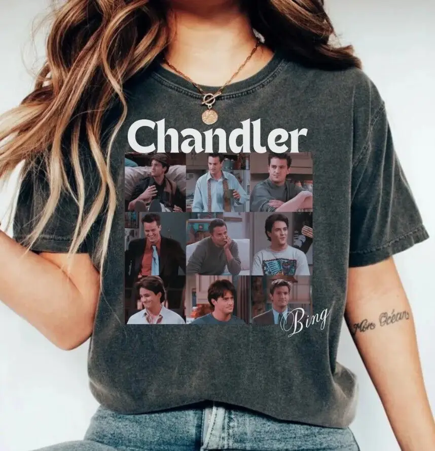 Retro Chandler Bing Shirt, Vintage Chandler Matthew Perry Shirt, Friends Shirt