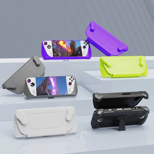 Imagen 2 del producto Funda protectora para consola Rog Ally, cubierta frontal extraíble con soporte, carcasa protectora, accesorios de juego para Rog Ally