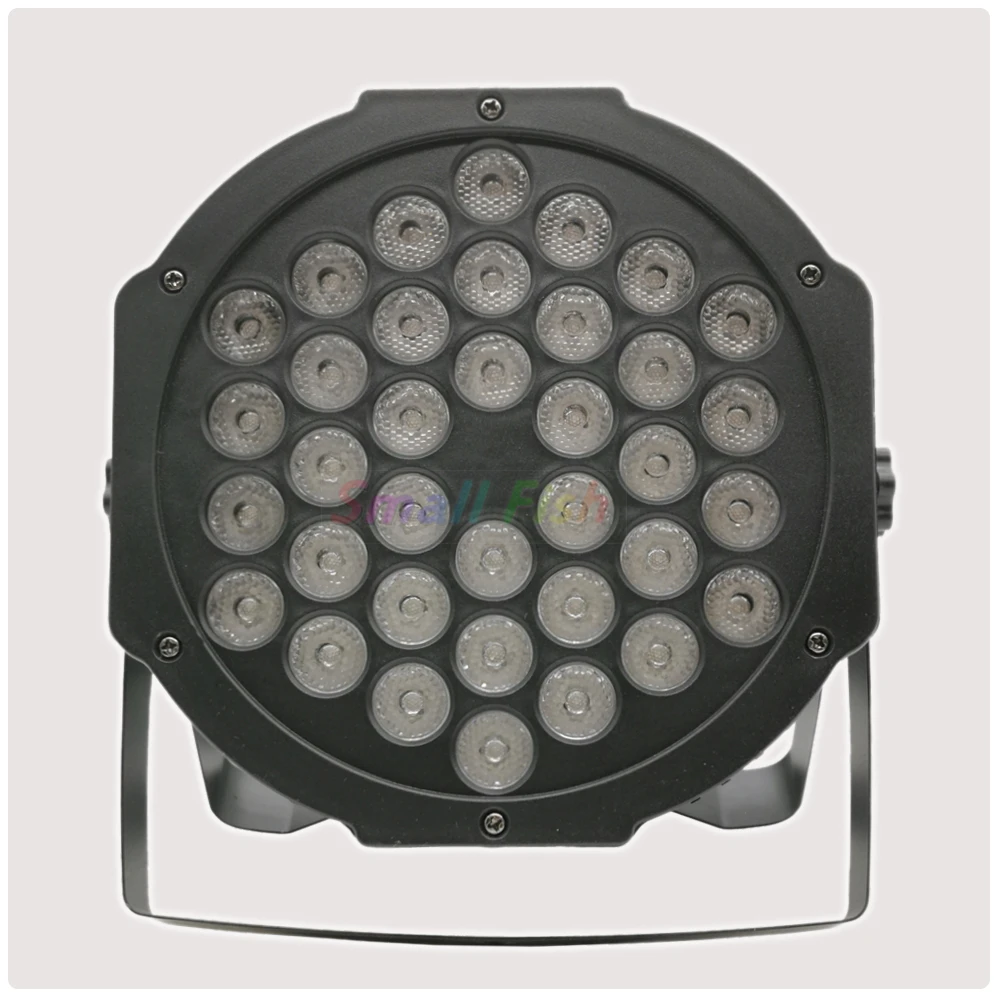 Wash Wall LED Flat Par 36x3W UV Light DMX512 7CH Stage Light Stroboscope For Home Entertainment Professional DJ Stage