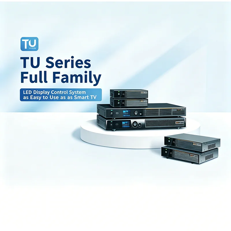 TU15 Pro LED Display Controller HD Video Processing Multi‑platform Casting Device Wireless Casting 4GB RAM 32GB Storage