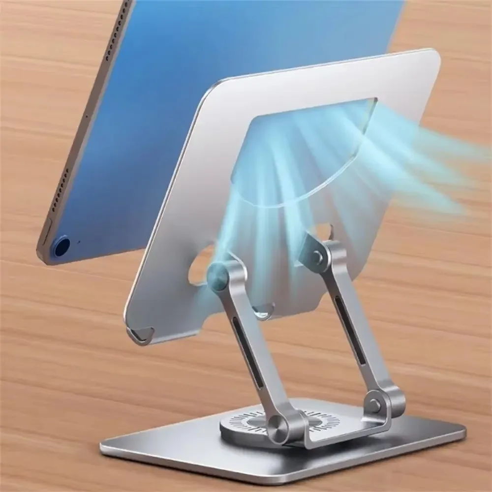 

360° Rotatable Tablet Stand Foldable Adjustable Min Laptop Tablet Stand for 4.7-12 Inch for Ipad Pro/Air/Min Laptop Tablet