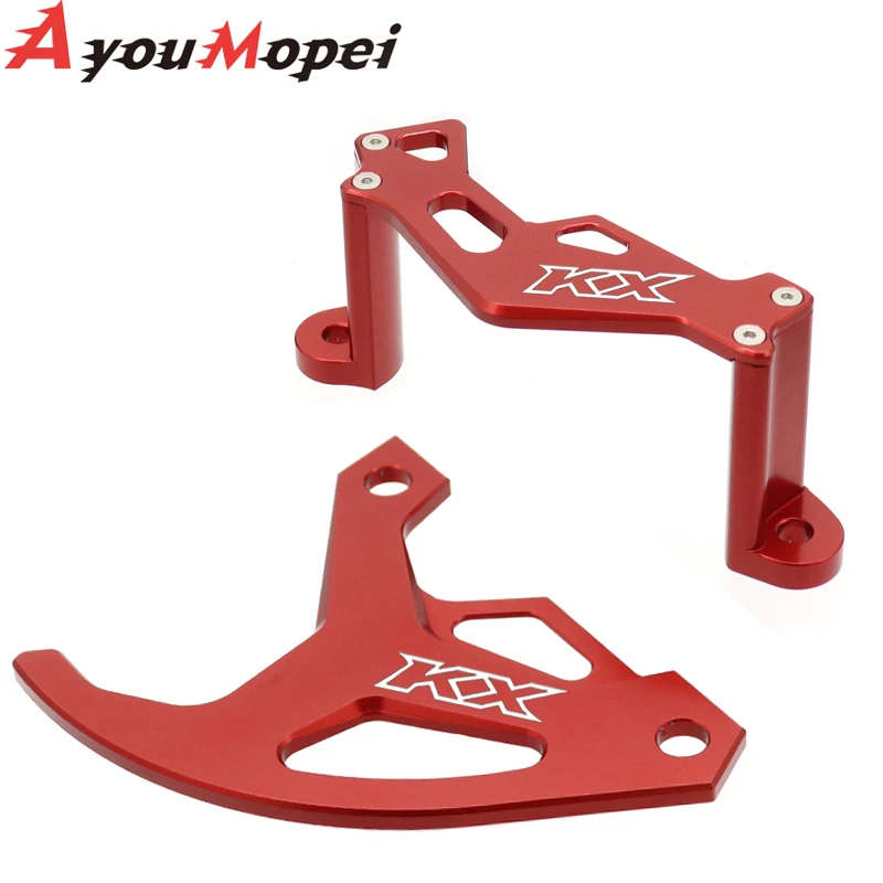 Dla KAWASAKI KX250 KX 250 2019-2021 KX250F KX 250F 2004-2018 Motocykl KX LOGO CNC Tylny zacisk hamulca Osłona osłony Zestaw ochronny — zdjęcie 7