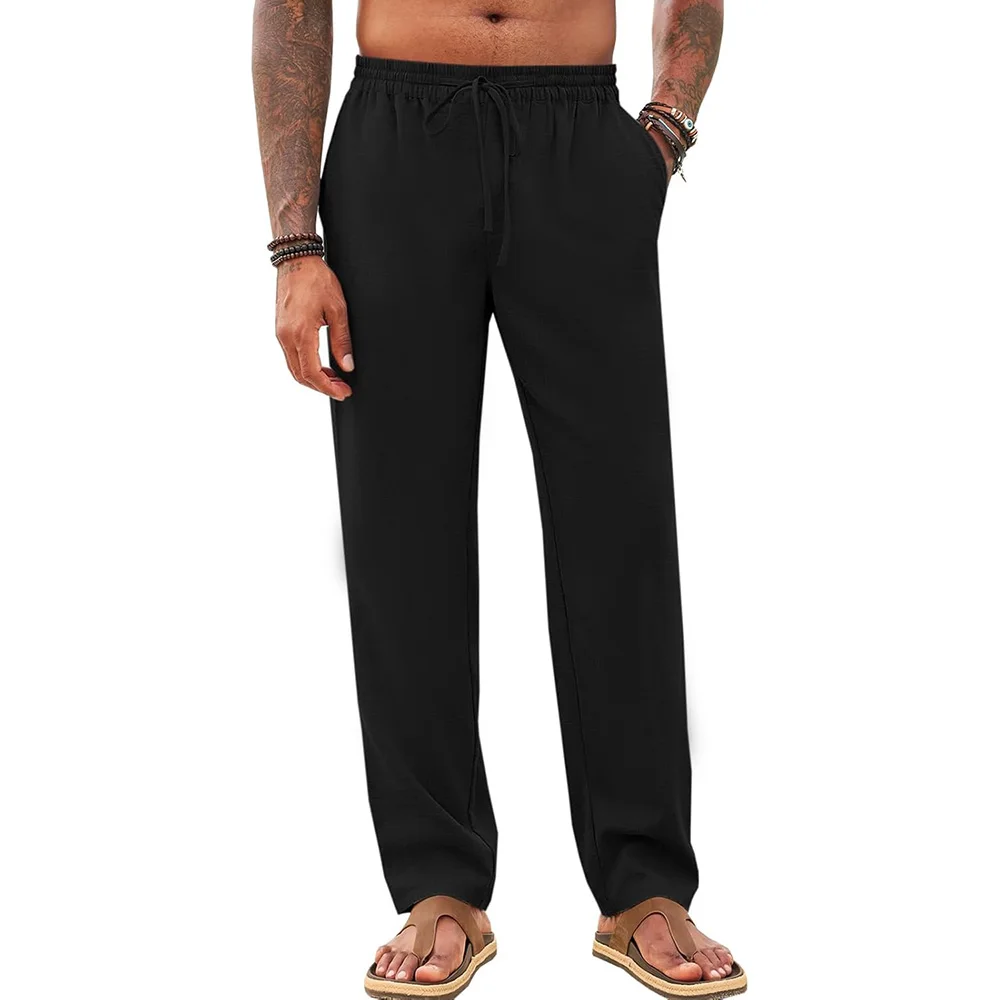 Thumbnail 2 - #13 Trending Mens Straight Leg Trousers Right Now
