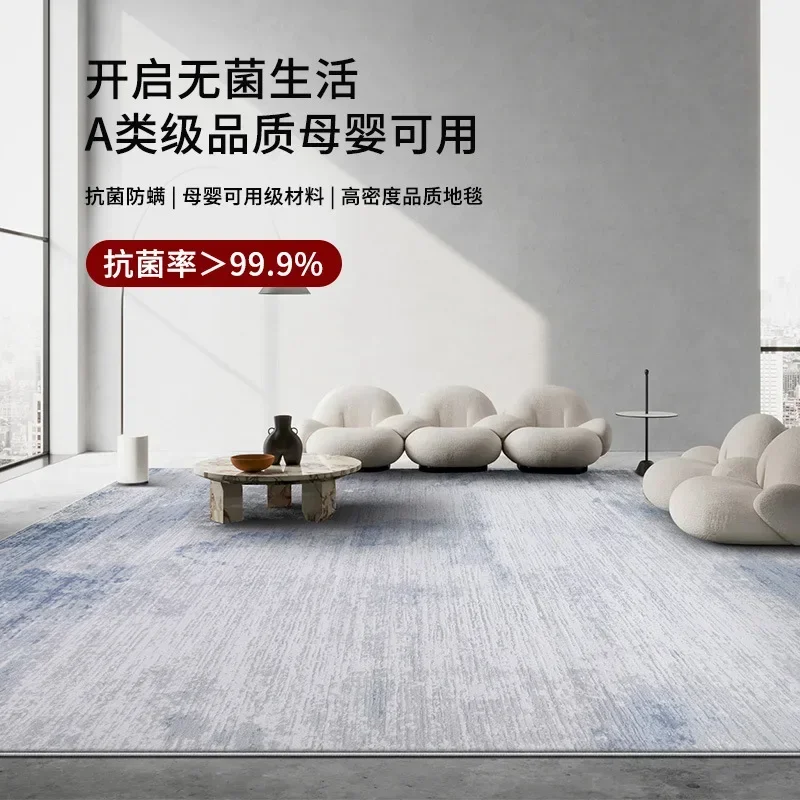 Tapis imperméable pour salon, chambre à coucher, résistant à la saleté et facile à prendre, couverture de chevet d'étude