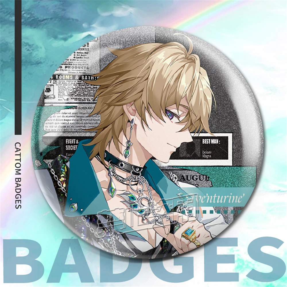 Badge broche en fer blanc 58mm - Prop En Cosplay avis et prix