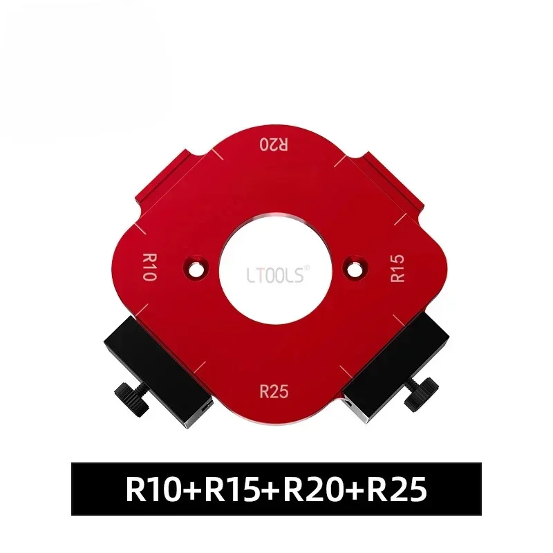 Yeni Ağaç İşleme Köşe Konumlandırma Kalıp Kenar Kırpma Makinesi Elektrikli Ahşap Freze Kesici Yuvarlak R-köşe Ark R10-50R El Aletleri