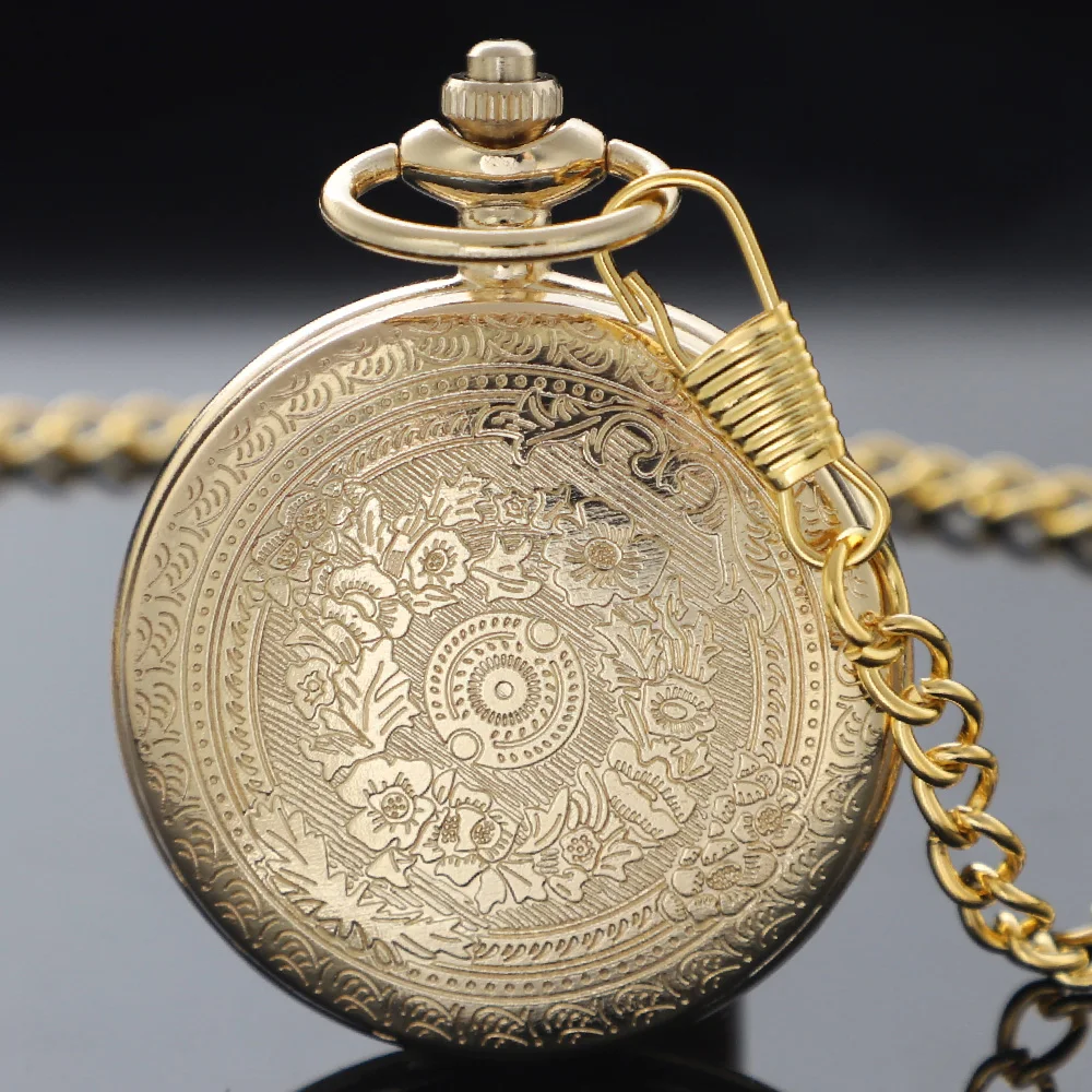 To My Daughter I Love You Quartz Pocket Watch Women Kids Necklace Pendant Fob Chain Christmas Birthday Clock Accessories Gift