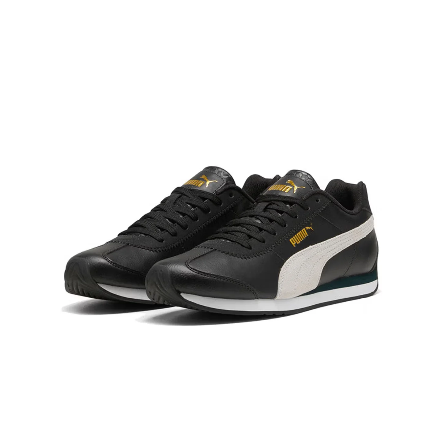 

PUMA Turin 3 Comfortable and Versatile Low-Top Casual Shoes for Men and Women, Black 397493-02