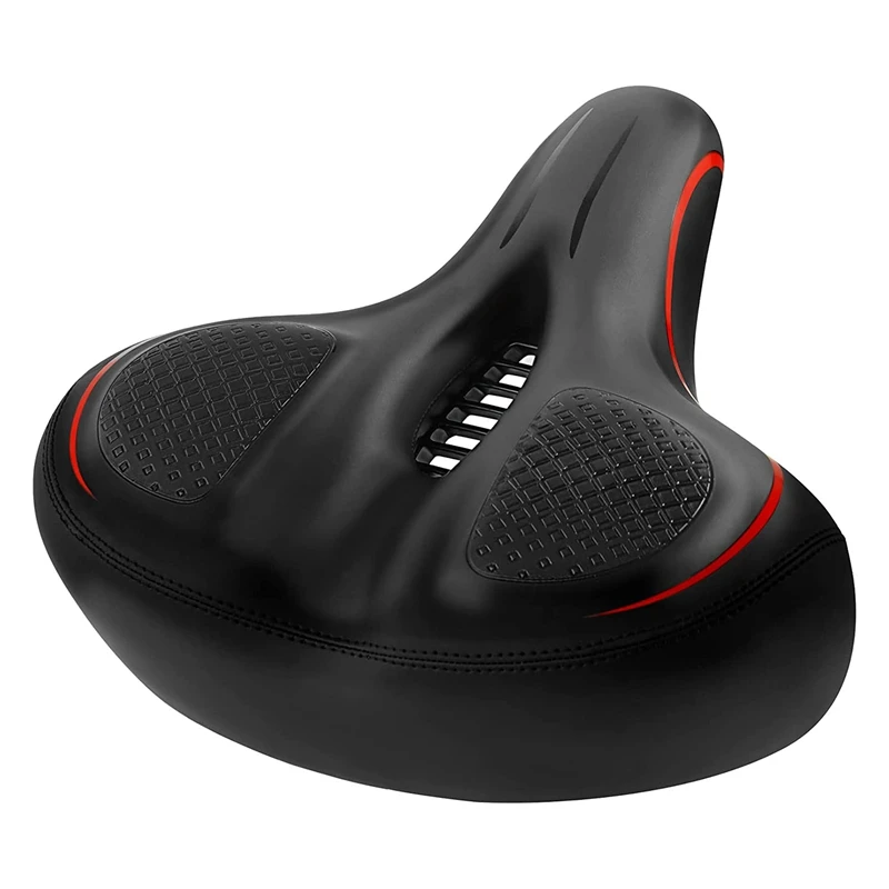 Oversized Bike Seat For Peloton Bike & Bike+,Bikes Wide Soft Saddle Replacement Bike Seats,Seat Cushion For Men & Women