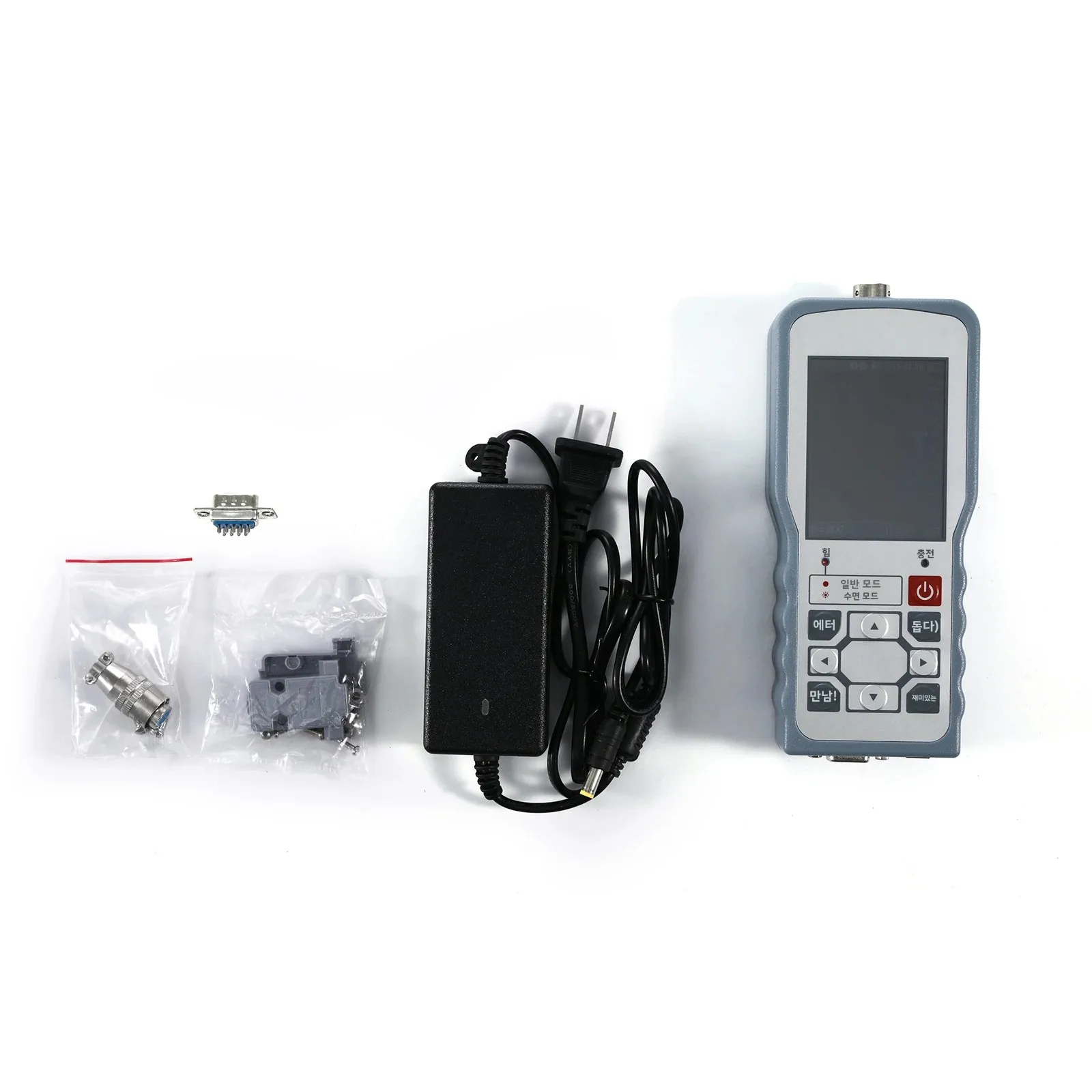 Digital Force Gauge with Load Cell Sensor, Test Force Weight Pressure Push Pull Gauge ,Peak/Track Mode Test g/kg/T/lb/oz/N/KN/Nm