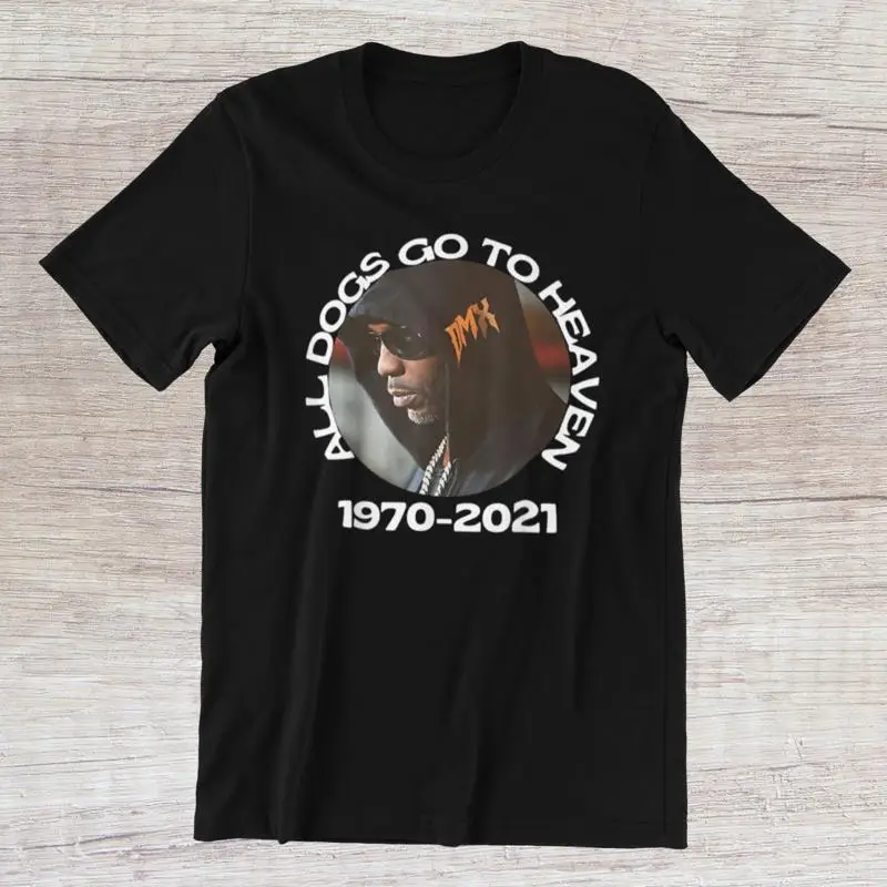 DMX All Dogs Go To Heaven T-Shirt Hip Hop Rapper Legend on Ring Spun Cotton Tee