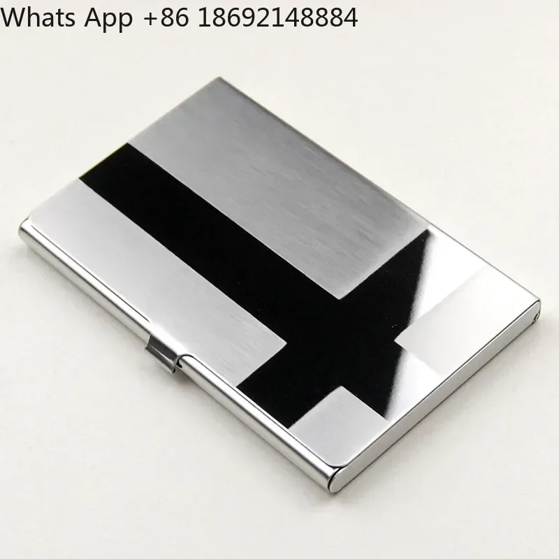 Stainless Steel Metal Business Card Holder Ultra Thin Credit Card Case Slim Wallet for Men Women