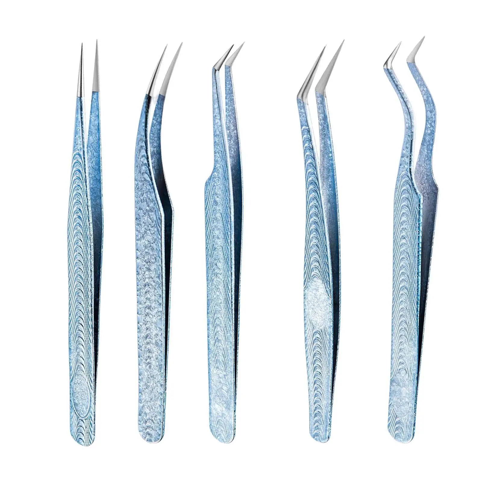 Pinzette per estensione ciglia Clip per rimozione ciglia innestate Clip per rimozione Accessorio fai da te Pinzette per ciglia