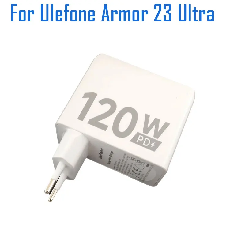 New Original Ulefone Armor 23 Ultra Charger Official Quick Charging Adapter USB Cable Data Line For Ulefone Armor 23 Ultra Phone