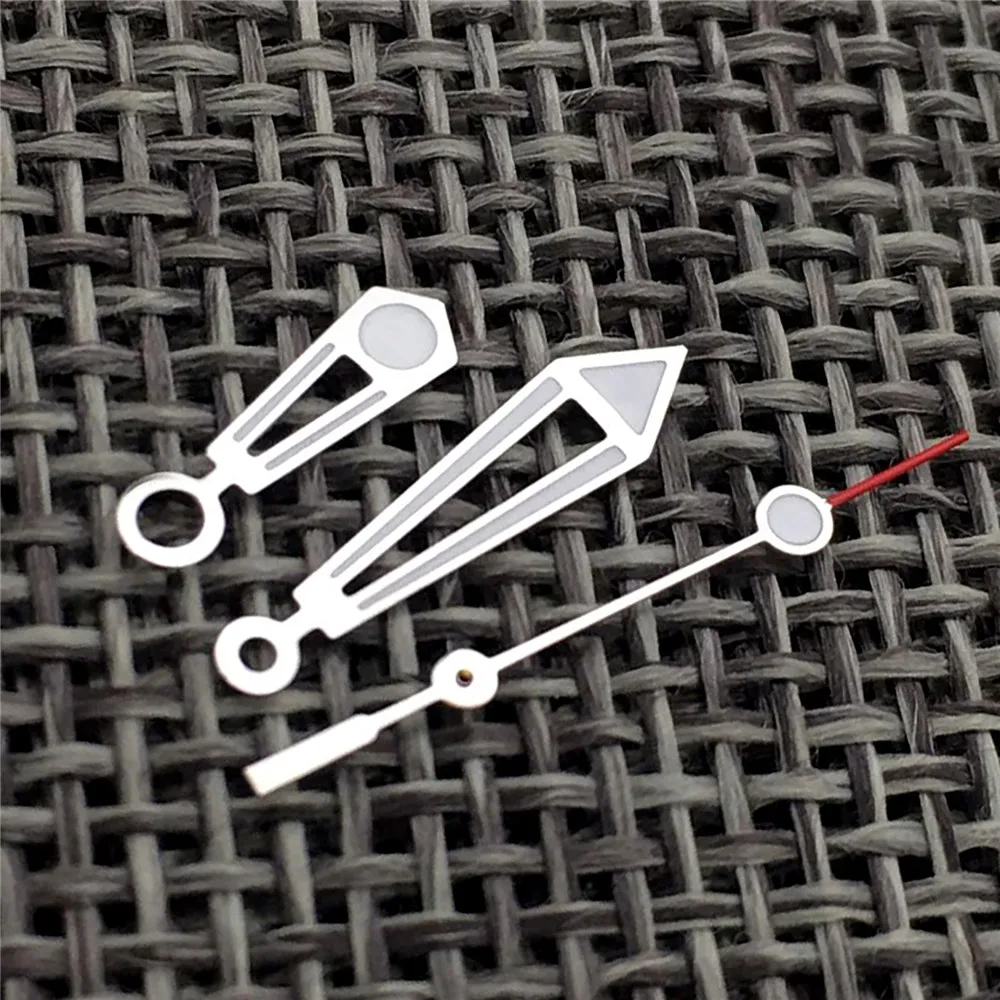 

Watch Hands With Luminous Pointers for SKX007 NH35A NH36A Movement, NH35 Hands 14mm 13mm 8.9mm Three Needles Watch Accessories