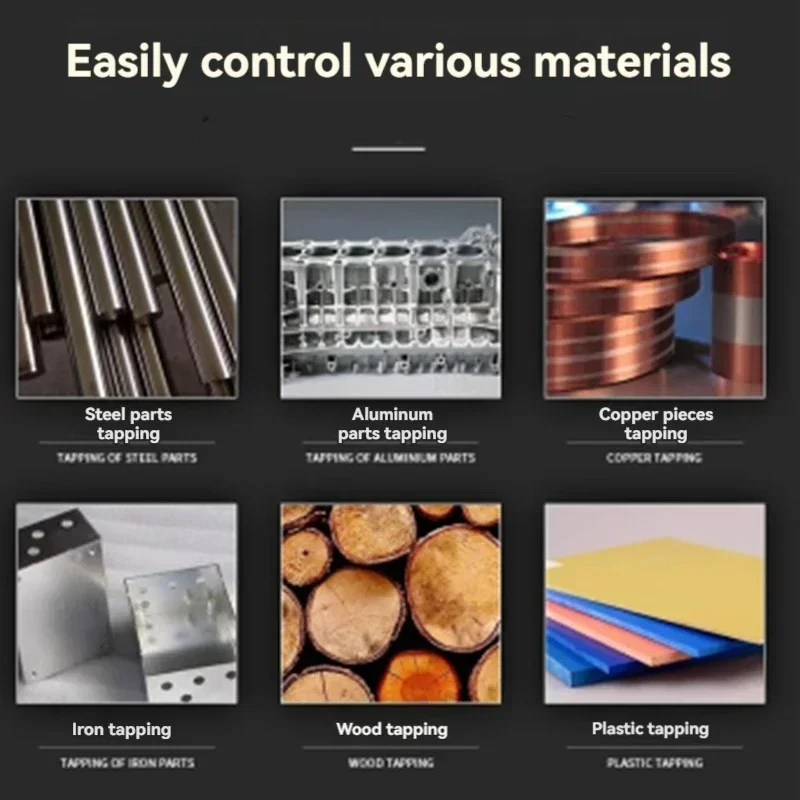 新しい 1000 ワットインテリジェント電動タッピングマシンサーボロッカー CNC 電動タッピングマシンハイパワー全自動タッピングマッハ