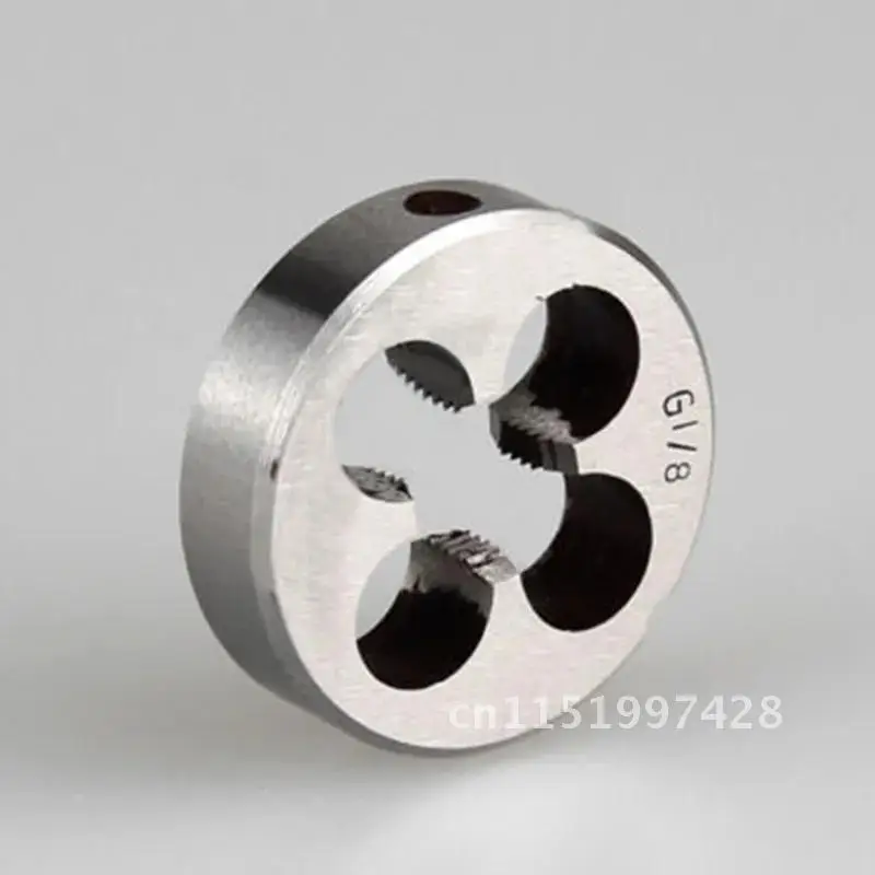 

Round Dies BSP 1/8 ，1/4 ，3/8 1/2 ，3/4 High Speed Steel For Home Or Professional Right Hand Thread Die High Duty Pipe