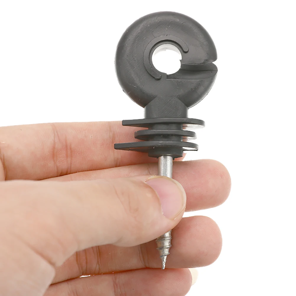 50Pcs Electric Fence Insulators Durable Screw Posts Multi-functional Fence Insulators Post Insulator Accessories For Garden view 4