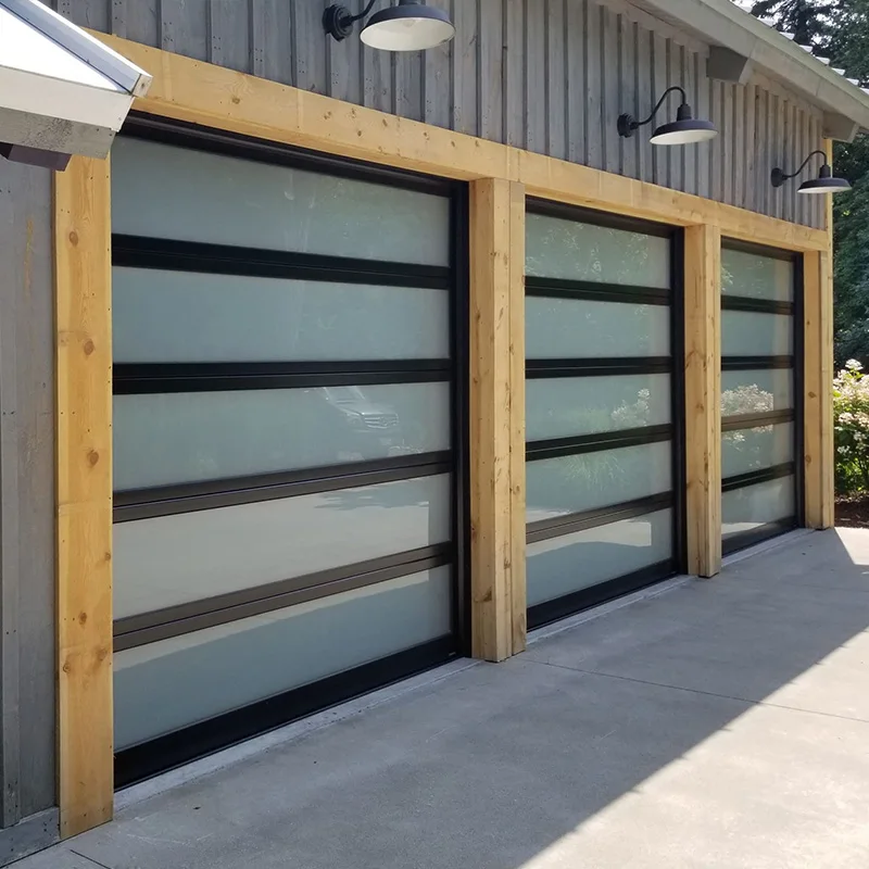 Triple Design Industrial Sectional Overhead Sectional Garage Doors Industrial Lifting Door For Australian Customer