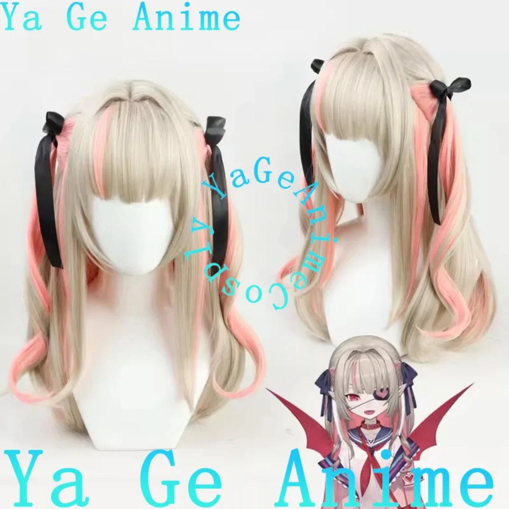 Ya Ge Anime Store Hololive Lilith Cosplay Pruik Anime Reality Show Game Rollenspel Pruik Gebruikt voor Anime Dance Partys