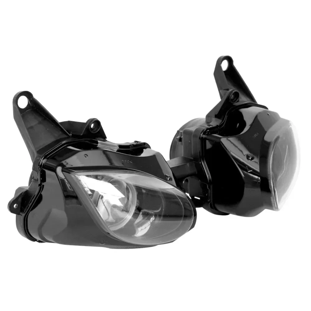 Motorcycle For Kawasaki ZX6R ZX600P 2007 2008 ZX-6R Headlight Headlamp Head light lamp Shell Housing view 2