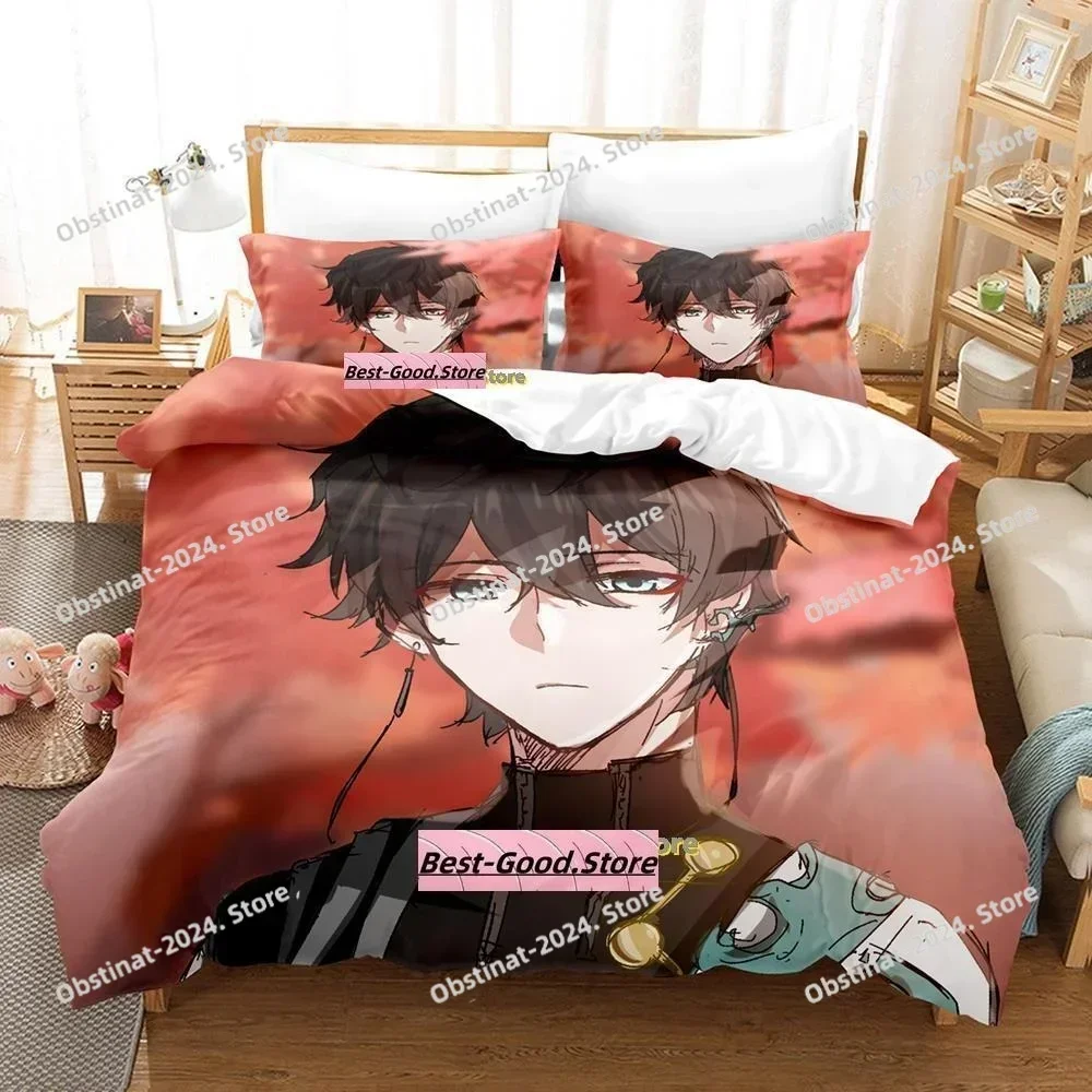 Honkai Star Rail Bedding Set Single Twin Full Queen King Size Bed Set Adult Kid Bedroom Duvetcover Sets Anime parure de lit Bed